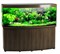 Аквариум Biodesign Панорама 650, силикатное стекло Pilkington Optifloat™, 10 мм, 650 л, 181x66x75 см, шторка для автокормушки, золотой орех купить в Минске