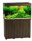 Аквариум Biodesign Риф 240, силикатное стекло Pilkington Optifloat™, 6-8 мм, 225 л, 101x46x60 см, шторка для автокормушки, золотой орех купить в Минске