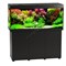 Аквариум Biodesign Риф 280, силикатное стекло Pilkington Optifloat™, 6-8 мм, 280 л, 126x46x60 см, шторка для автокормушки, черный купить в Минске
