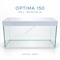 Аквариум AquaPlusTerra Optima 150 л, белая крышка, размеры 90×35×55 см