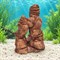 Глиняный грот №15 ZooAqua, обратная сторона скальных столбов
