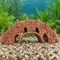 Мост №402 ZooAqua из глины, вид спереди с центральной аркой и боковыми проёмами