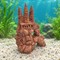 Глиняный замок №68 ZooAqua, обратный ракурс скального основания и арки