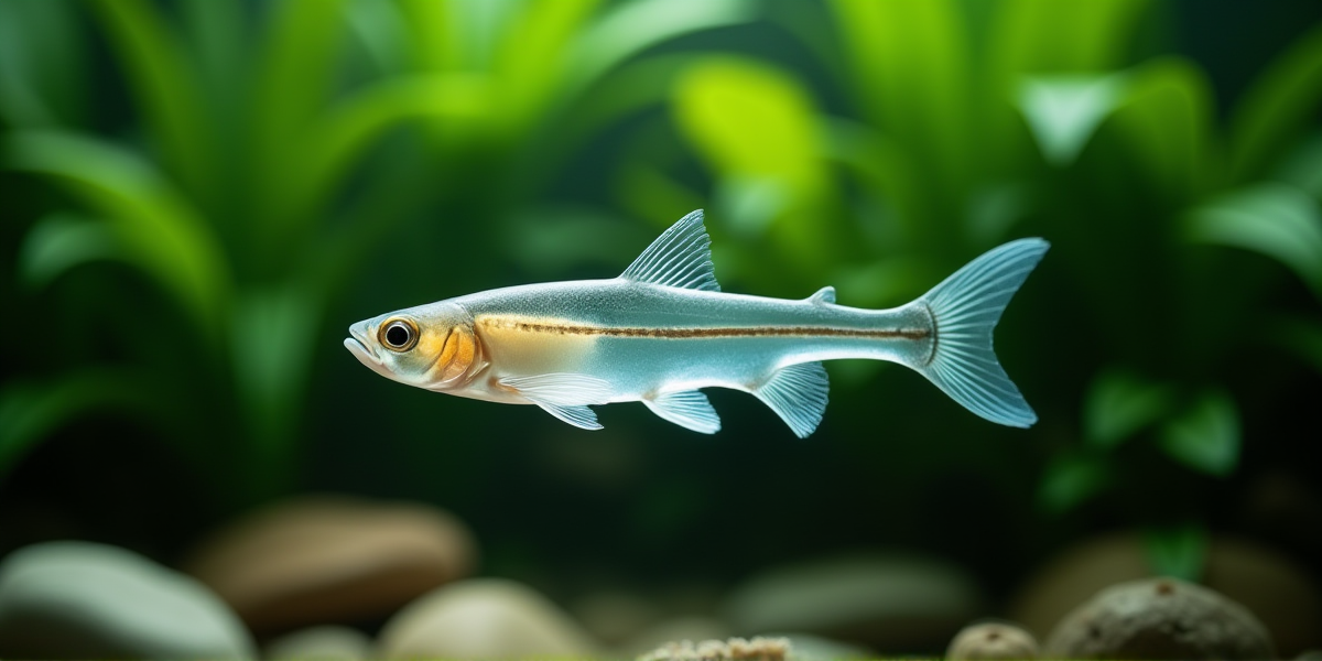 Стеклянные сомы и неоны в общем аквариуме