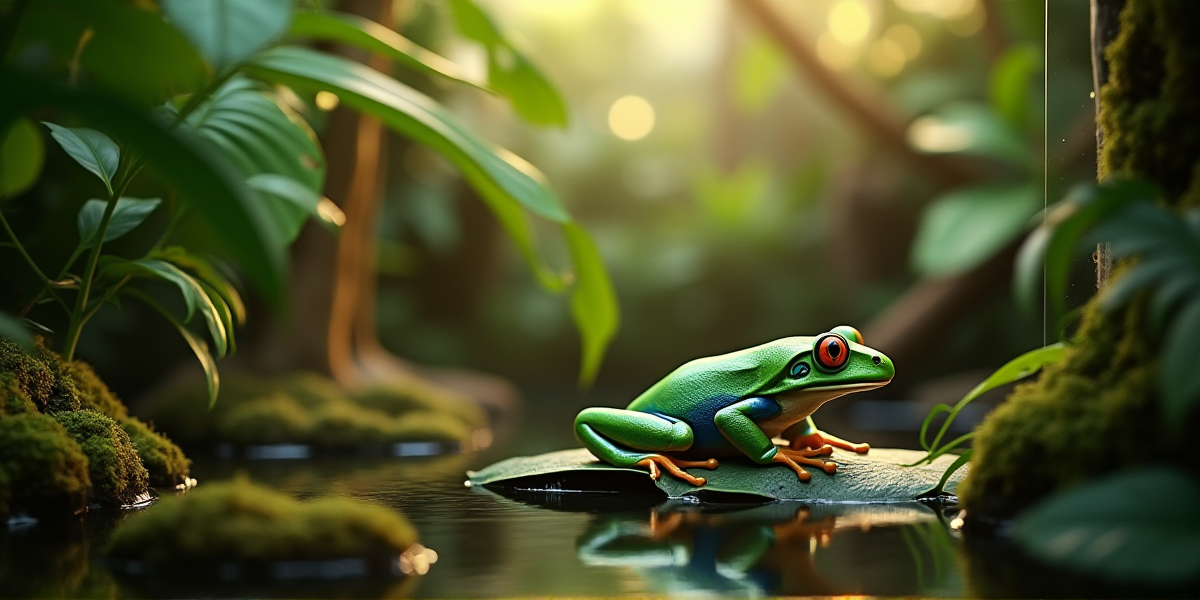 Крупный план йеменского хамелеона, захватывающего языком сверчка, посыпанного кальциевой пудрой