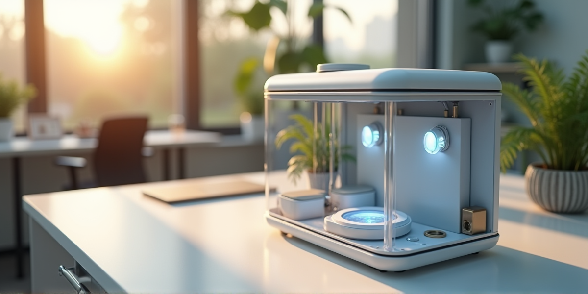 Кристально чистая вода в аквариуме с UV