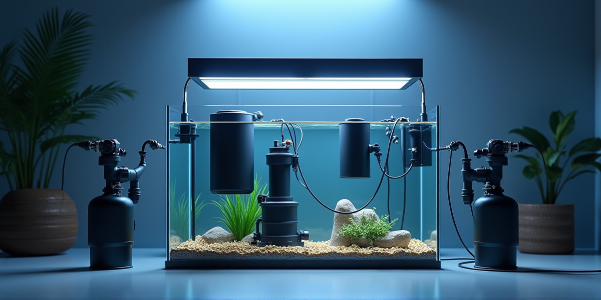 Инфографика правильного размещения нагревателя: в потоке воды от фильтра и с петлей-капельницей на проводе