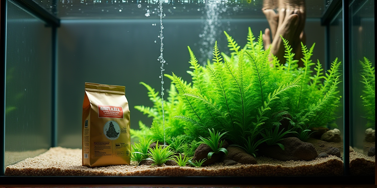 Внесение жидких удобрений (макро и микро) в аквариум с роталой