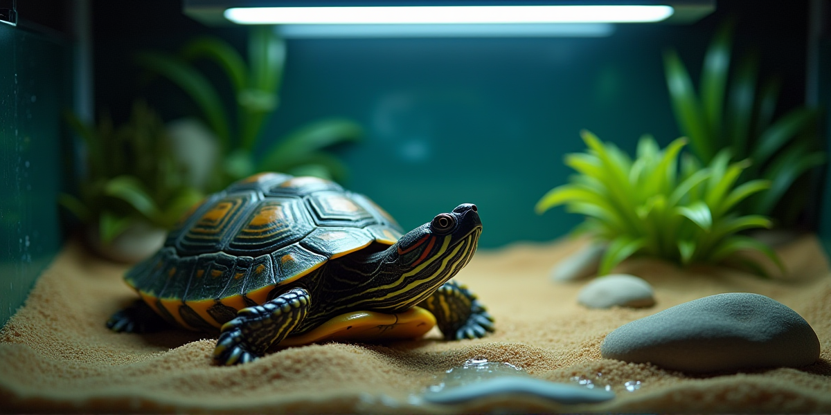 UVB-лампа для черепахи красноухой