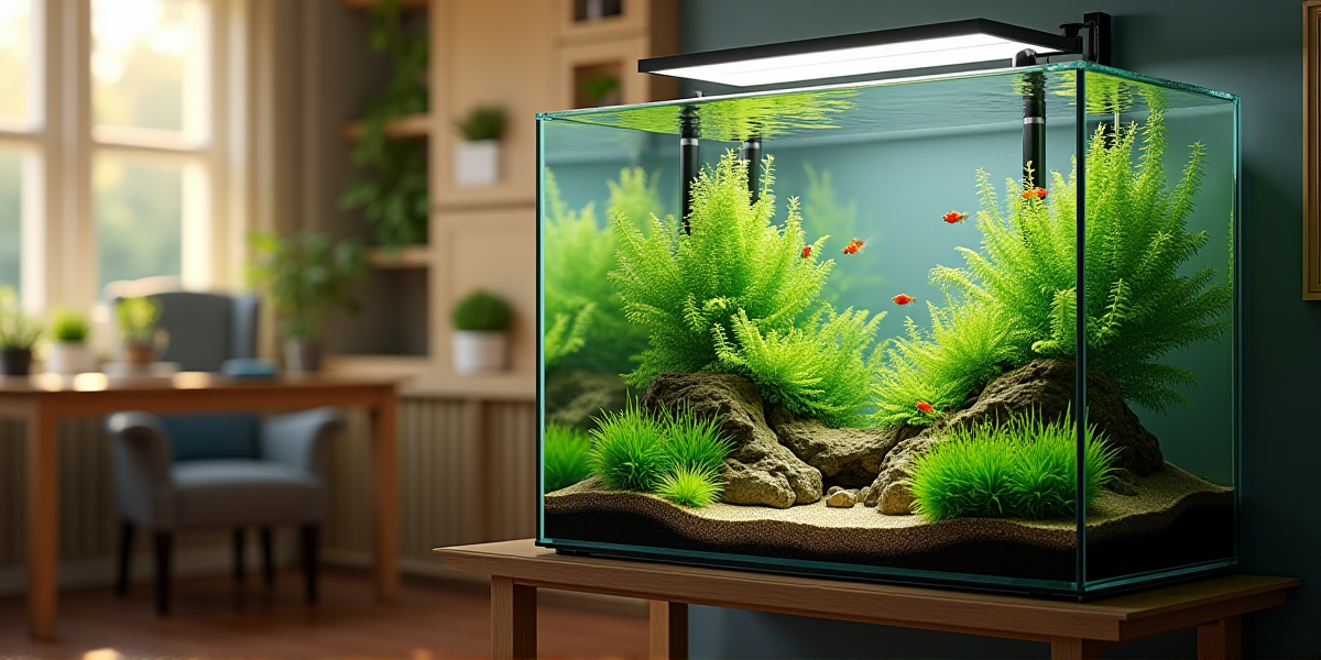 Разнообразие аквариумов в магазине ZooAqua