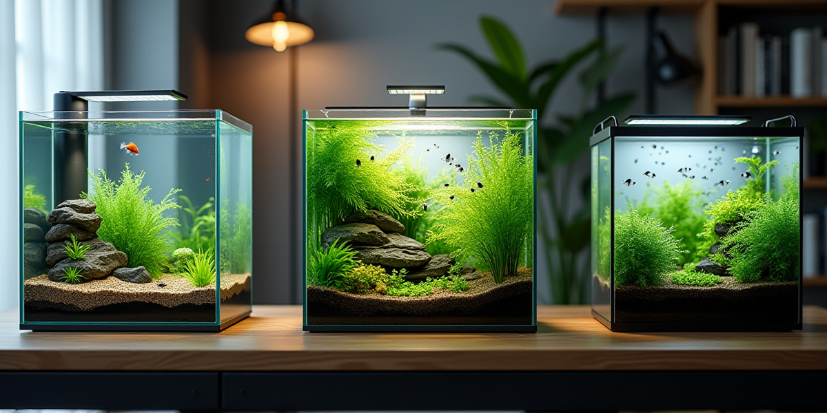 Внутренний и внешний фильтр для аквариума