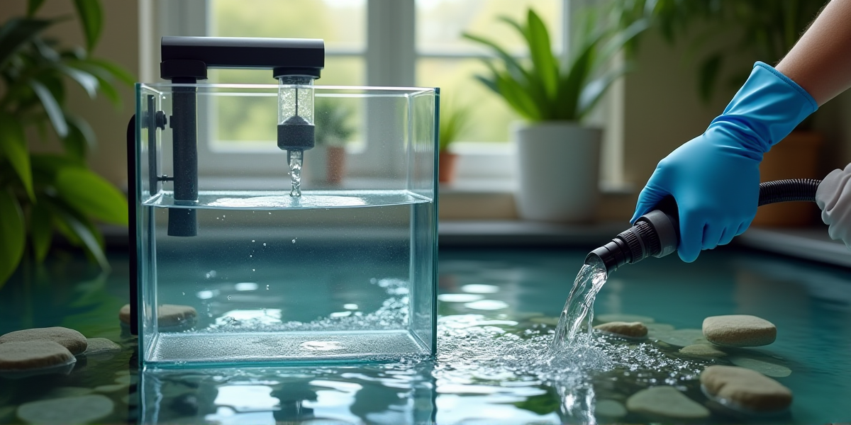 Тестирование воды в аквариуме