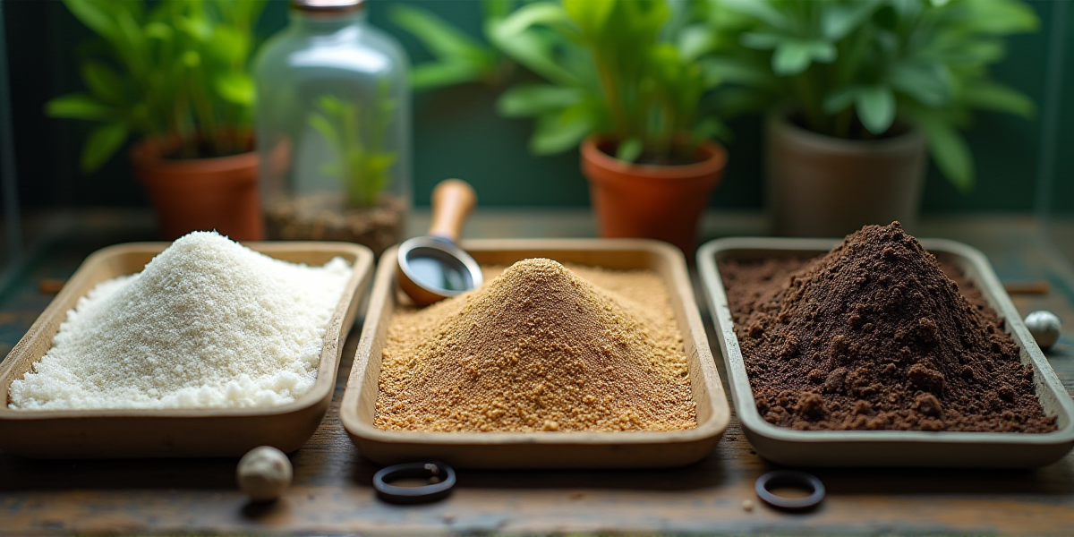 Красивый аквариум с живыми растениями, посаженными в правильный черный грунт