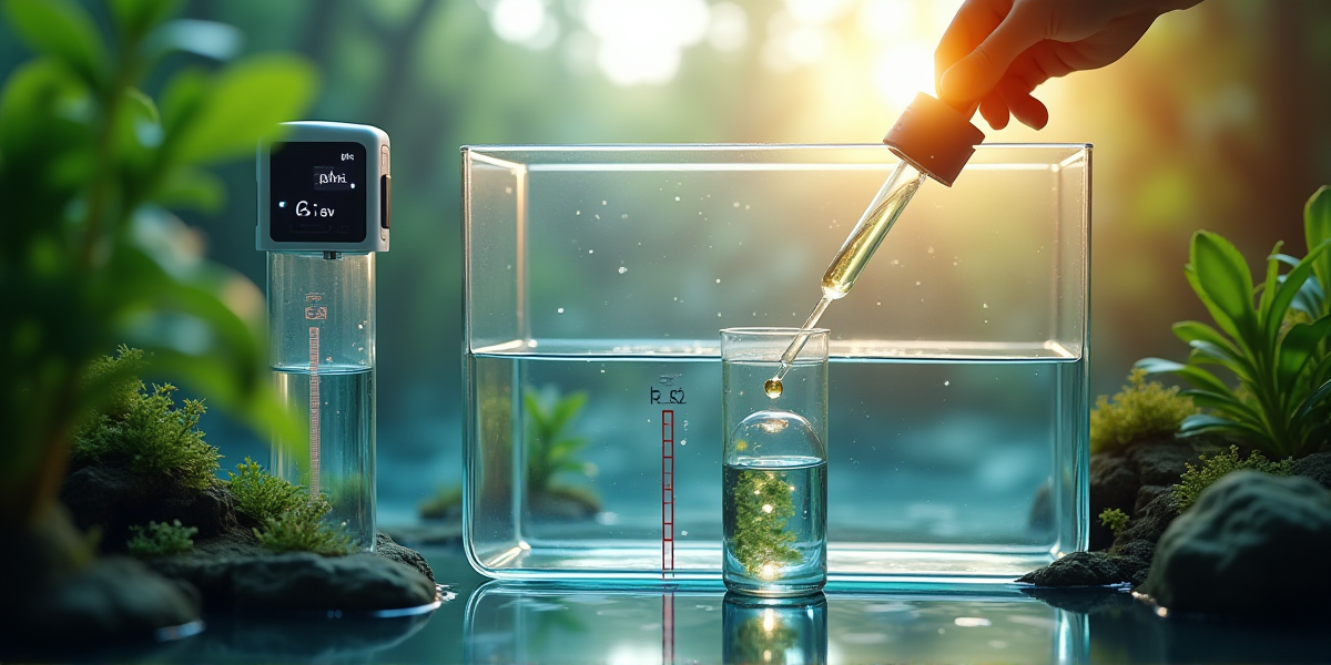 Таблица зависимости содержания CO2 от параметров kH и pH (Зеленая зона комфорта)