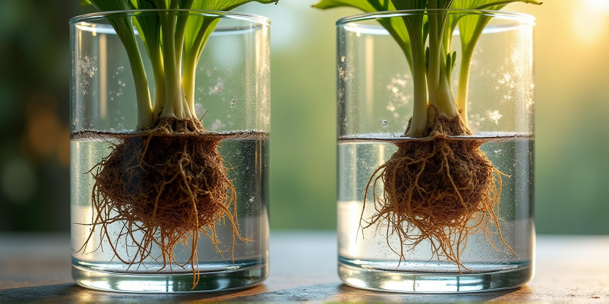 Великолепный аквариум-травник с мягкой водой, демонстрирующий яркие красные и зеленые растения