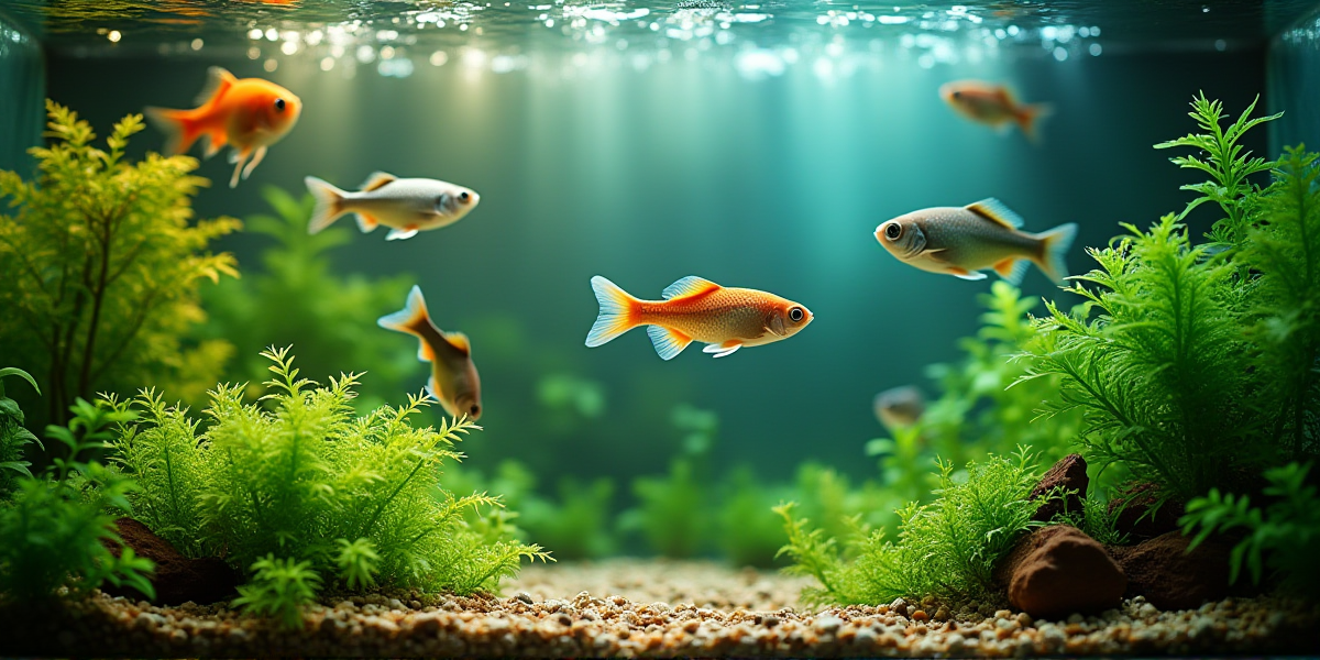 Великолепный аквариум-травник с идеально прозрачной водой благодаря осмосу