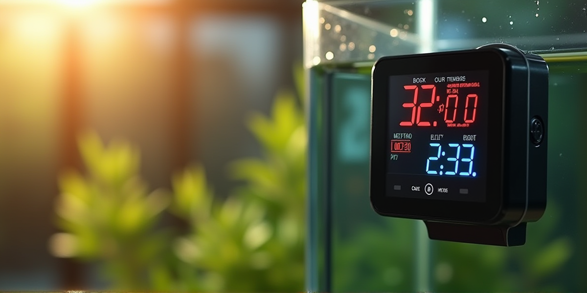 Коллаж: Теплолюбивый Дискус и холодноводная Золотая рыбка — примеры разных температурных требований