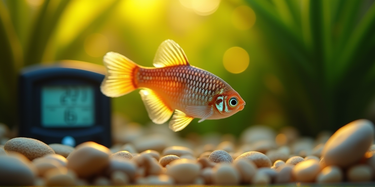 Самец лялиуса классического окраса в аквариуме