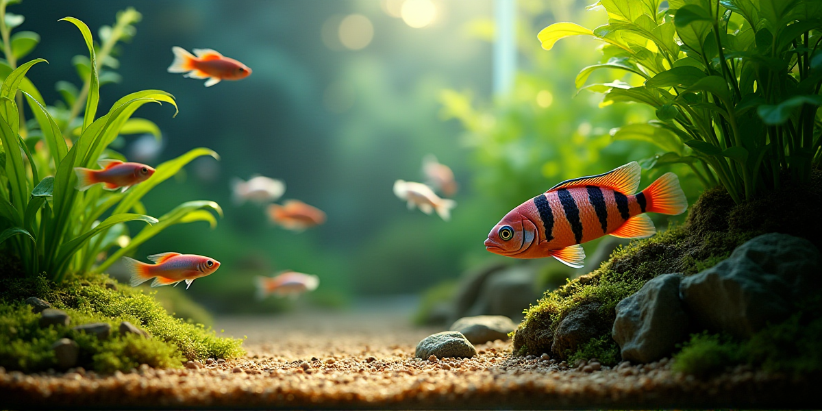 Портрет улыбающегося Красного Попугая анфас, демонстрирующий дружелюбное выражение