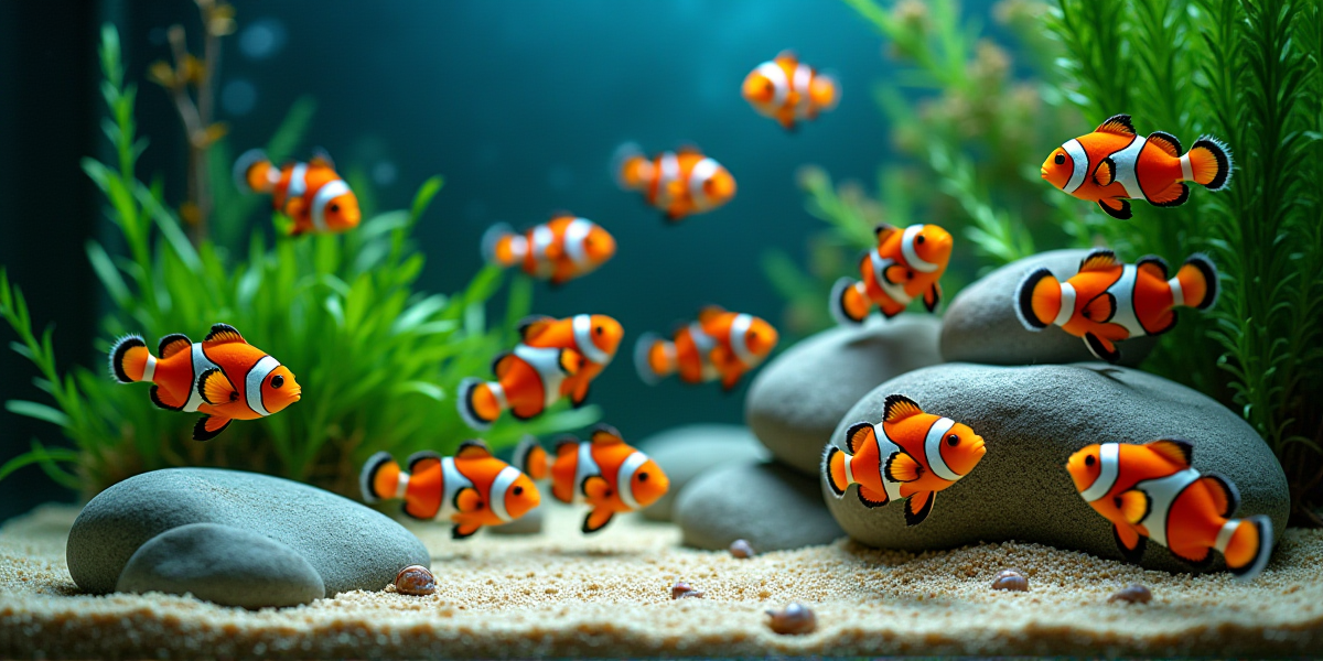 Оформление аквариума для боций: грунт и укрытия