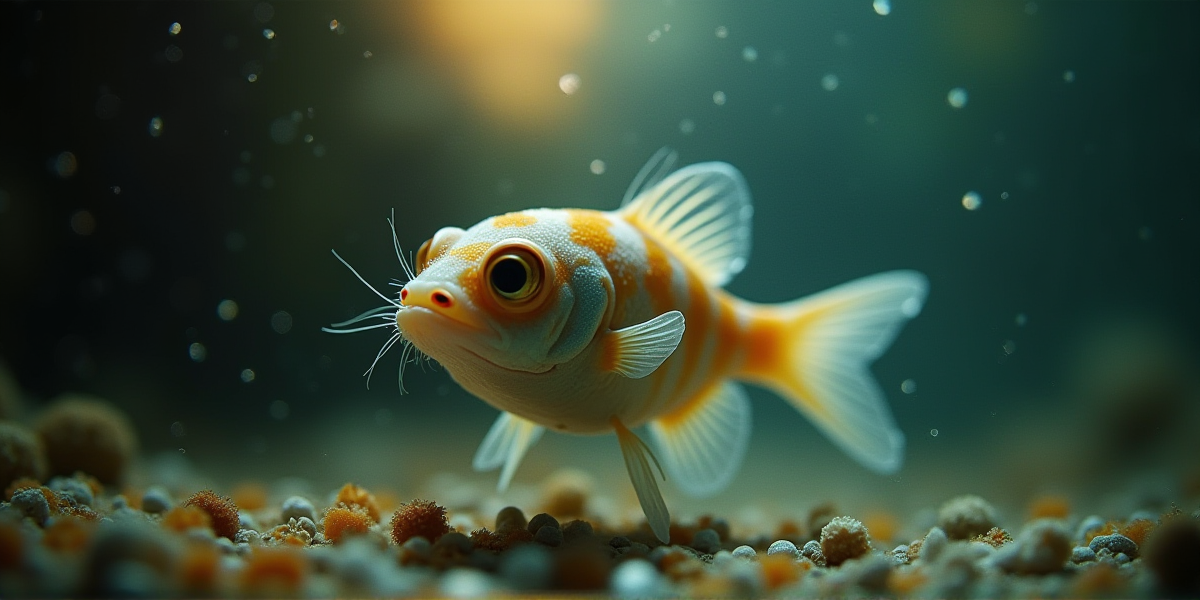 Правильно оформленный аквариум для тетрадонов с зонированием растениями