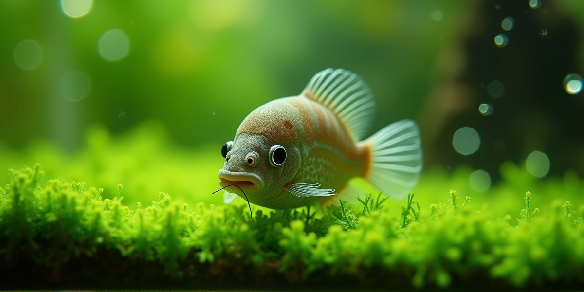 Тетрадоны и отоцинклюс в одном аквариуме