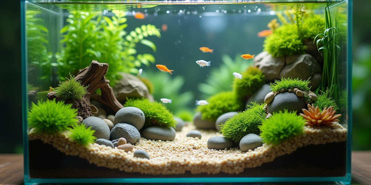 Рыбки микрорасборки Галактика